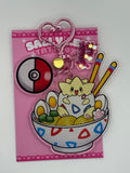 Pokemon Ramen Bowl Keyring