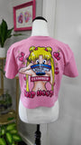 Send Noods Crop Black or Bubblegum Pink
