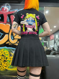 Send Noods Crop Black or Bubblegum Pink